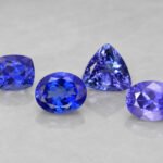 Cushion Shaped Tanzanite Gem V2